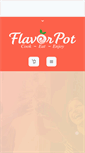 Mobile Screenshot of flavorpot.com